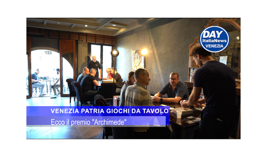 VIDEO. Venezia, patria dei giochi da tavolo: ecco il premio “Archimede”