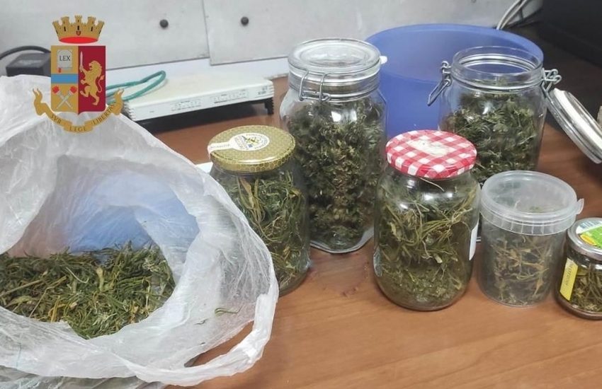 Coltiva marijuana sul terrazzo, denunciato 50enne leccese