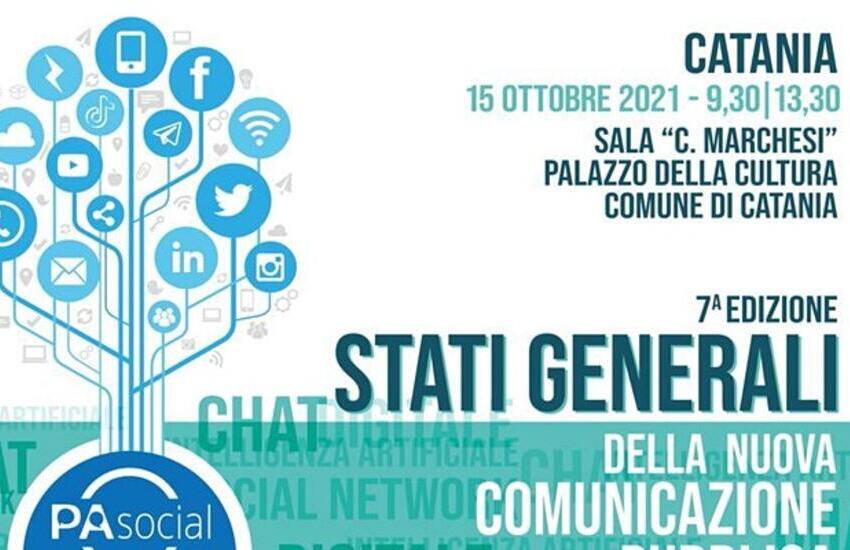 Catania, venerdì 15 ottobre, gli Stati Generali della Comunicazione Pubblica