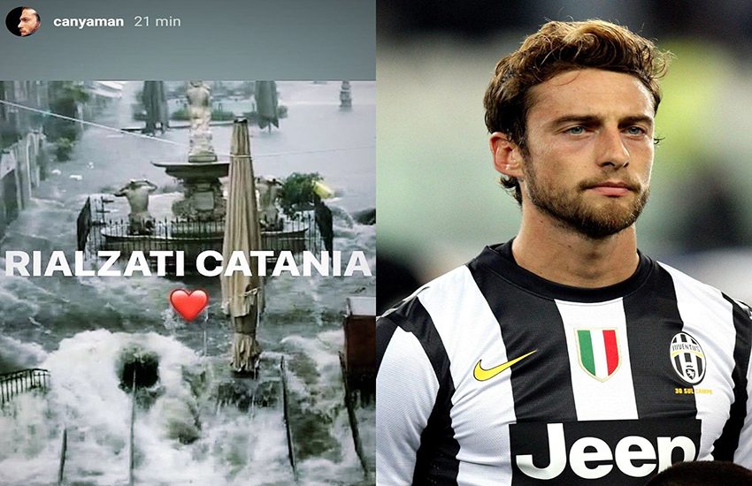 Maltempo choc: Can Yaman, Marchisio e gli altri Vip che pregano per Catania
