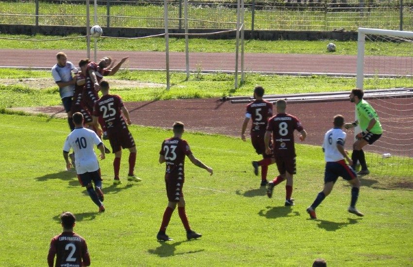 Calcio Eccellenza, non basta il magnifico sinistro di Loria: Vis Sezze battuta dalla Lupa