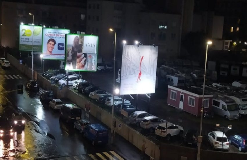 Maltempo a Catania: soccorse persone in auto in panne, chiamato personale di rinforzo