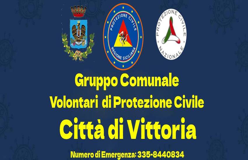 Vittoria: recuperate targhe automobilistiche disperse per il maltempo. Le foto della Protezione Civile