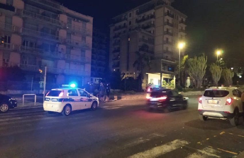 Catania, scontro auto-scooter: Municipale sul posto, traffico in tilt