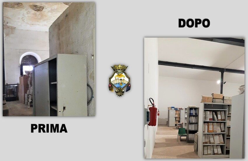 Ristrutturazione e bonifica dell’archivio degli uffici Urbanistica del comune di Comiso. Schembari: “Realizzati finalmente ambienti salubri e decorosi”