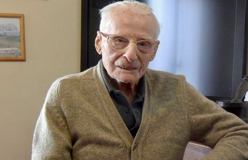 È morto l’uomo più vecchio d’Italia