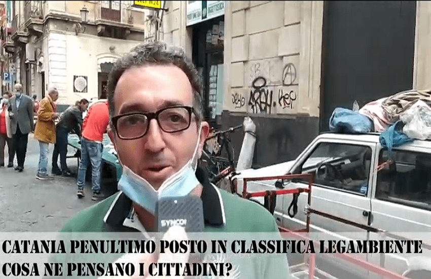 Catania penultima in Italia nel Rapporto Ecosistema Urbano: ecco cosa ne pensano i cittadini – VIDEO
