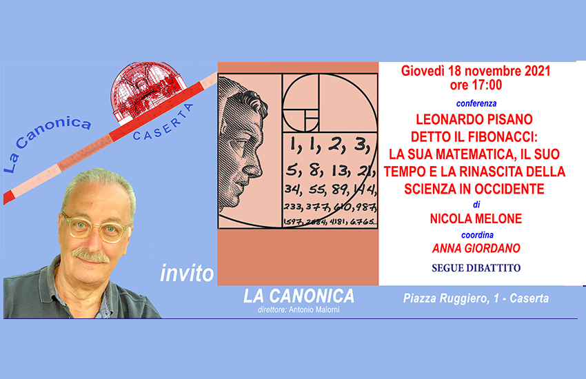Leonardo Pisano detto il Fibonacci: la sua matematica giovedì 18 con la Canonica