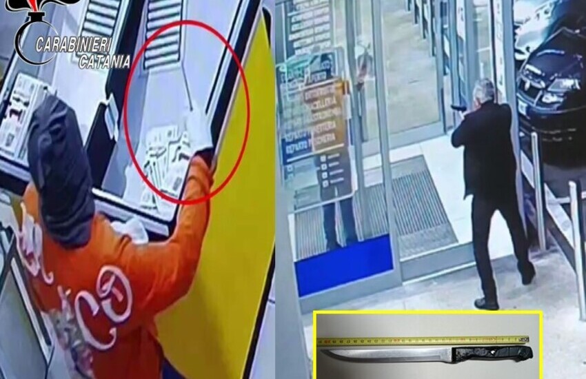 [VIDEO] Paternò, finalmente arrestato il rapinatore seriale diventato incubo dei supermercati