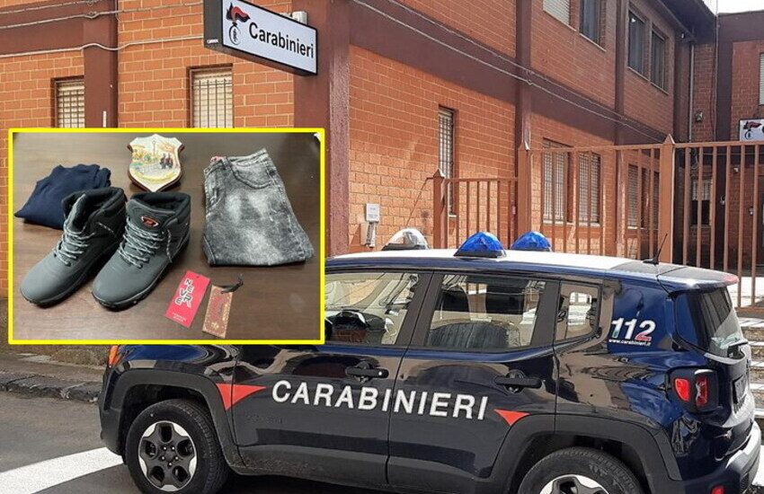 Grammichele, ruba costosi capi di vestiario, identificato e denunciato