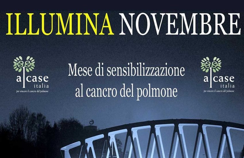 Illumina Novembre: il Comune di Ragusa si illumina di bianco per la sensibilizzazione al cancro del polmone