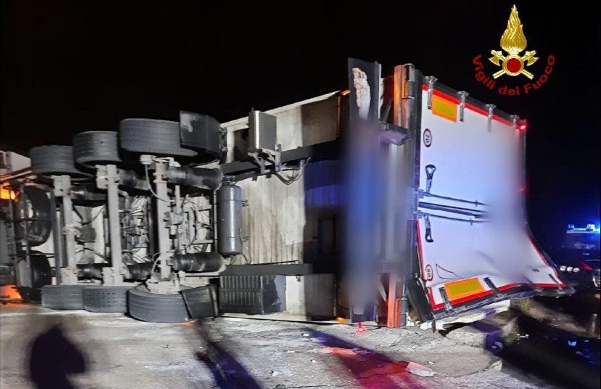 Tragedia sfiorata, questa notte, sulla Formia-Cassino
