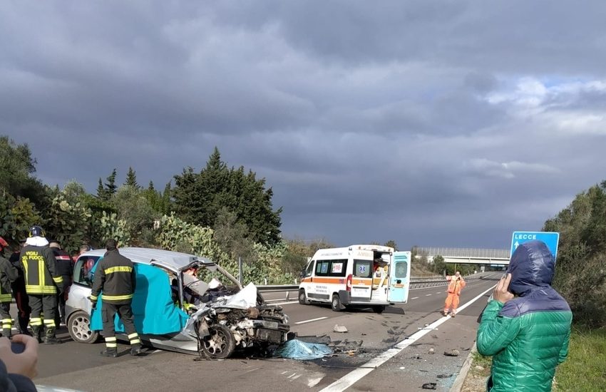 Ancora una tragedia sulle strade salentine. Incidente sulla 101, muore sul colpo 55enne