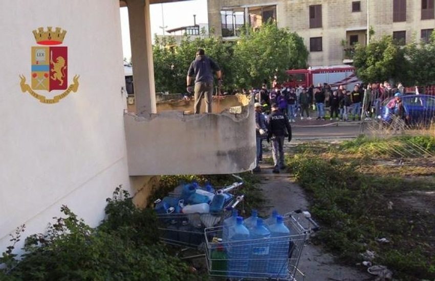 Occupazione abusiva e degrado, sgomberato un immobile in città. Presenti 6 persone