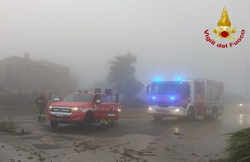 Tromba d’aria uccide un uomo a Modica: era uscito per riparare una serranda. Ferita anche una coppia