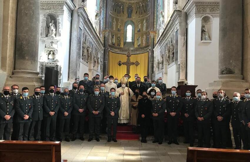 Celebrato il precetto natalizio presso la cattedrale di Cefalù per i finanzieri del gruppo di Termini Imerese