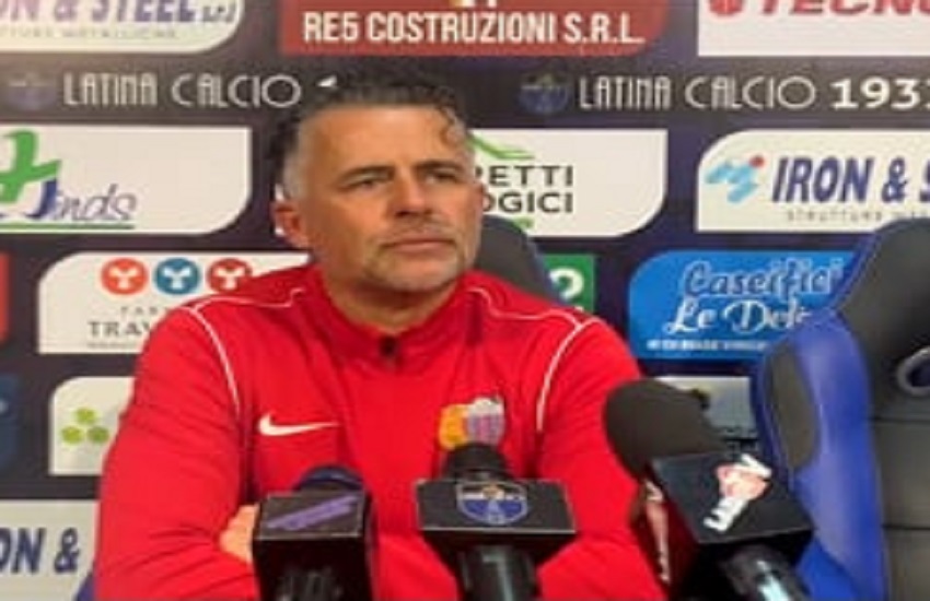 Latina-Catania 1-0, Baldini sulla reazione della squadra: “Non abbiamo trovato il gol, ci è mancato solo quello”