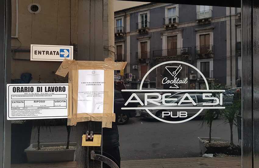 Area 51, il pub di Catania che colleziona provvedimenti giudiziari: chiuso per la sesta volta
