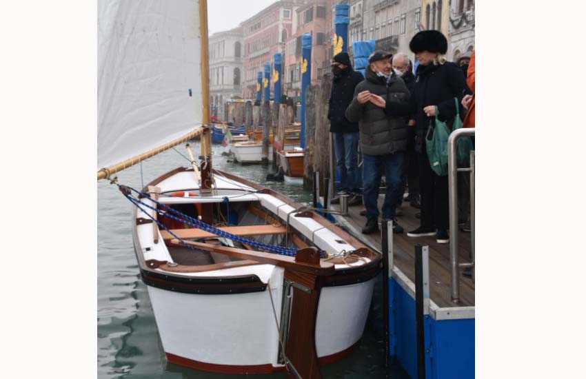 Venezia, ecco la “Topetta” di nuova generazione con motore elettrico realizzata da Pietro Tosi