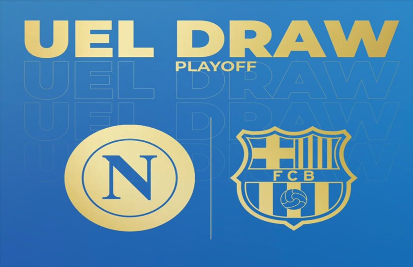 Sorteggio Europa League, gli azzurri pescano male: sarà Barcellona-Napoli