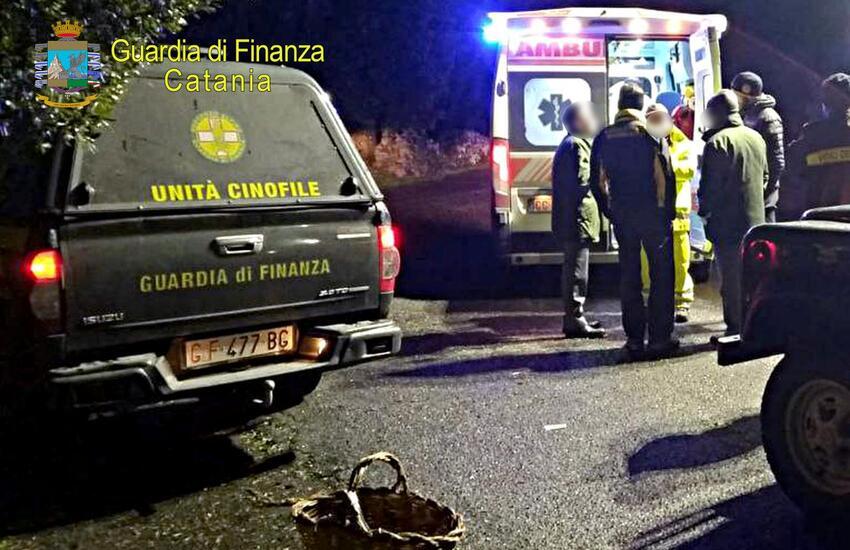 Adrano, anziano fungaiolo disperso nei pressi di Monte Minardo, tratto in salvo dalla Guardia di Finanza