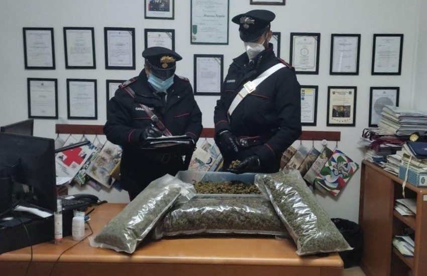 60 chilogrammi di droga in un capanno: arrestati due uomini a Latina