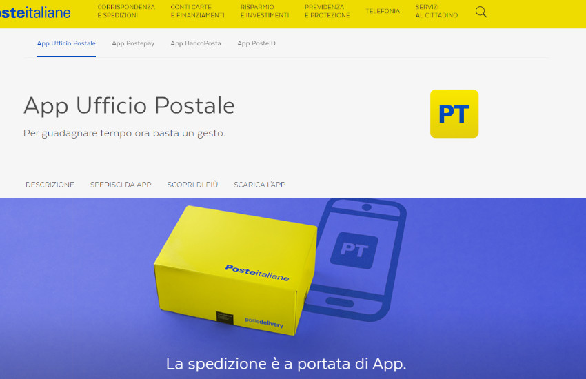 Poste italiane: a Venezia e provincia l’app “Ufficio postale” avvisa quando è arrivato il turno