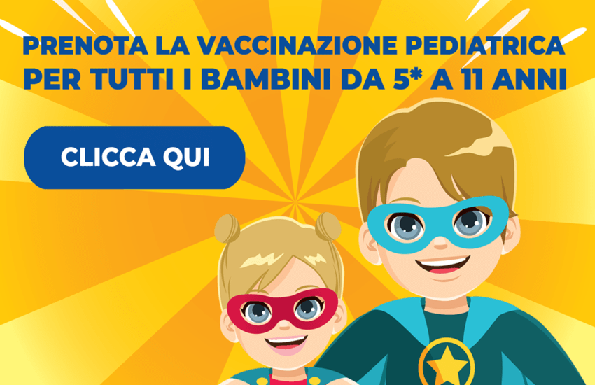 Covid, da oggi anche a Ragusa via alla prenotazione dei vaccini per la fascia 5-11 anni