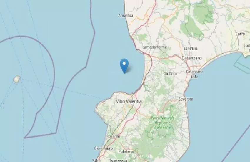 Terremoto di magnitudo 4.3 avvertito in Calabria: evacuati uffici e scuole