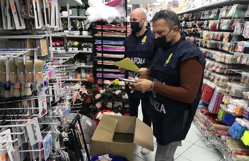 Termini Imerese, sequestrati 124mila prodotti non sicuri e privi del marchio “CE”