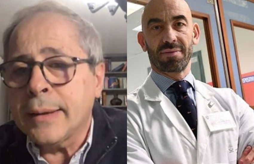 Covid, Crisanti contro Bassetti: “Analfabeta di epidemiologia”