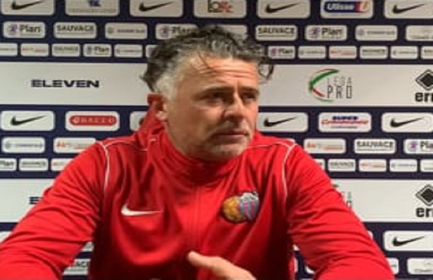 Catania-Catanzaro 1-2, Baldini sugli errori difensivi: “Bisogna capire il momento”