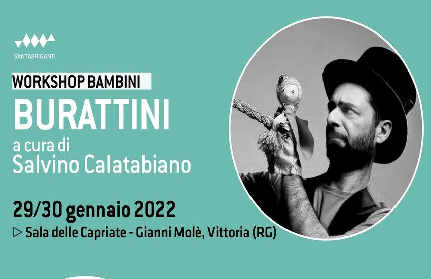 Un tuffo nel magico mondo dei burattini con il workshop di Santa Briganti a Vittoria