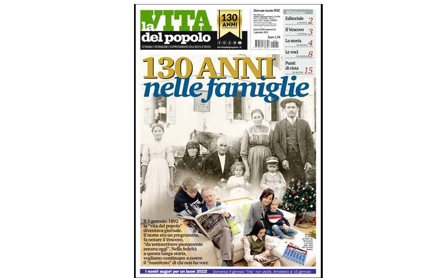 Treviso, i 130 anni de “La Vita del Popolo”: un numero speciale scaricabile anche on line