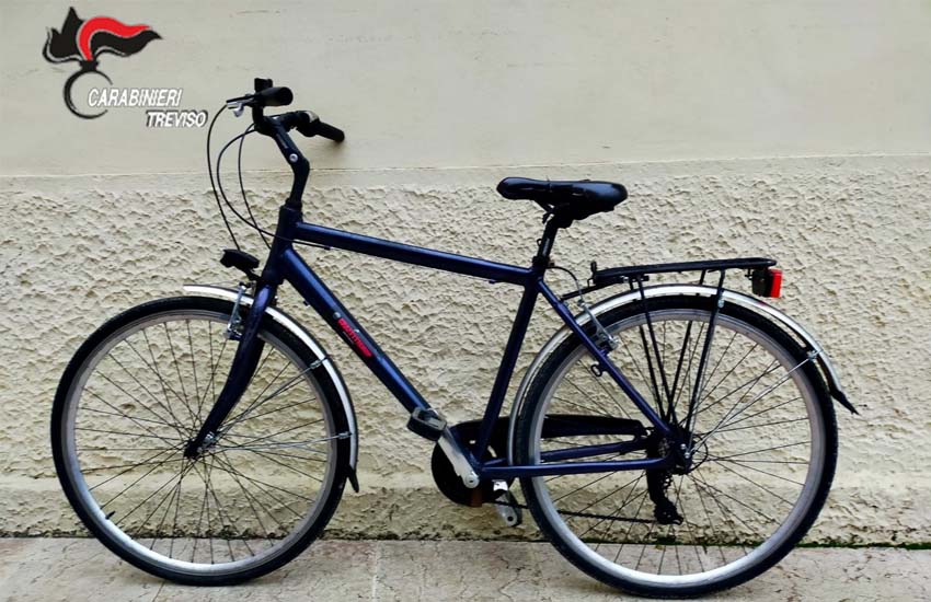 Conegliano – Treviso, ruba bici e la mette in vendita on line: bloccato in tempo