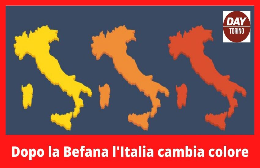 COVID ITALIA: 10 le regioni in giallo, tre verso l’arancione. Ecco quali!