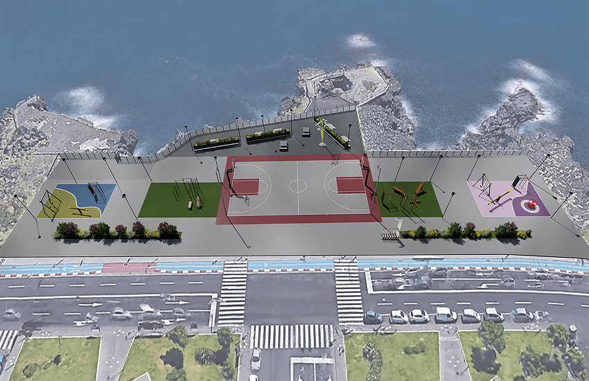 Catania Spazio Sport, riqualificazione piazze attraverso l’attività sportiva di base: si parte da piazza Nettuno – GALLERY