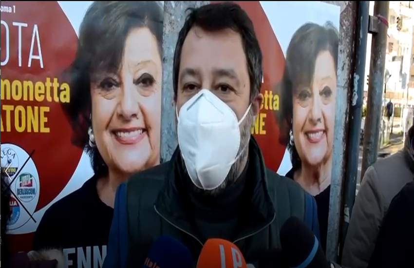 VIDEO-Salvini: “Sarà un 2022 difficile, bisogna che i leader dei partiti siano sinceri e ci mettano la faccia con gli italiani”