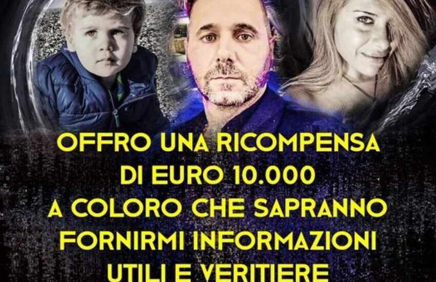 Morte dj Viviana Parisi, il marito offre 10mila euro a chi saprà dare notizie