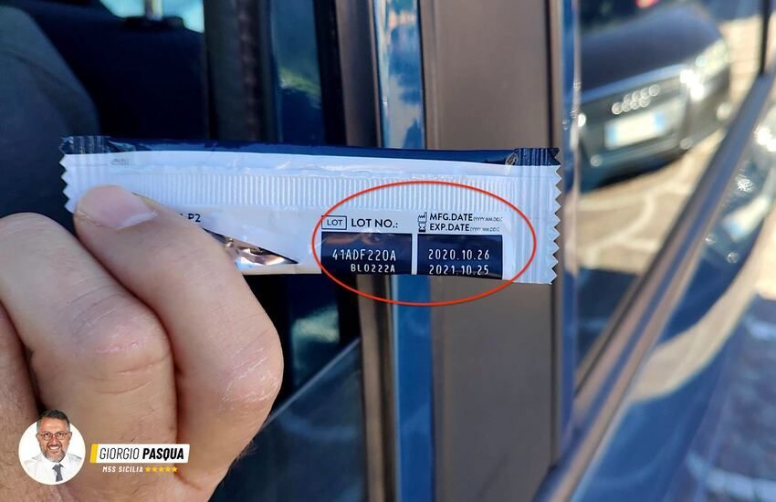 Partinico, tamponi rapidi scaduti nel drive-in dell’USCA, la denuncia di Giorgio Pasqua