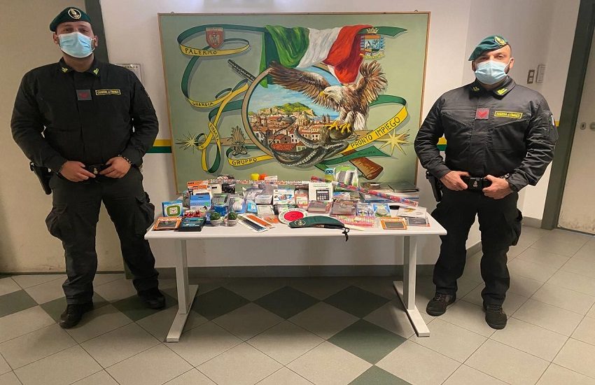 Oltre 300 prodotti senza marchio comunitario, sanzionato rappresentante legale negozio in corso dei Mille a Palermo