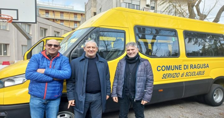 Pulmini ancora più confortevoli e di qualità: il Comune di Ragusa acquista 9 nuovi scuolabus