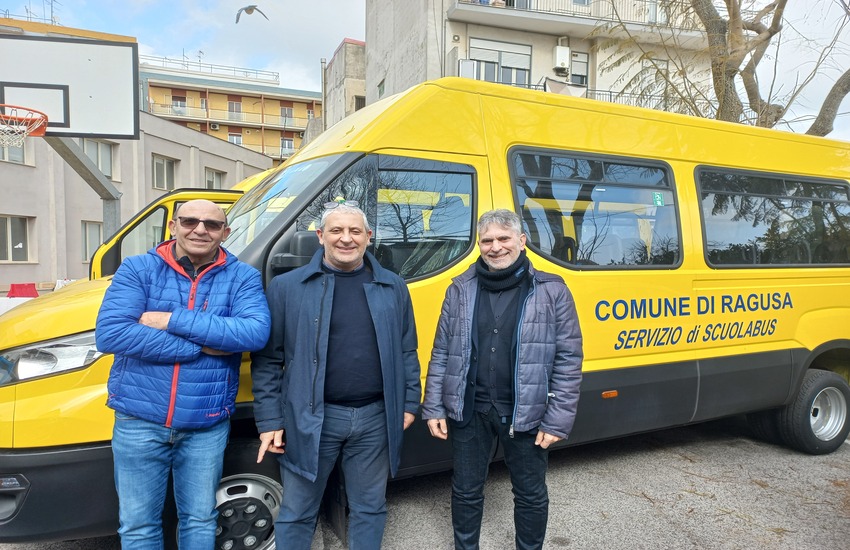 Pulmini ancora più confortevoli e di qualità: il Comune di Ragusa acquista 9 nuovi scuolabus
