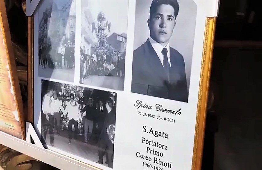 Sant’Agata: l’atto di amore della figlia di uno dei portatori che salvarono la Festa