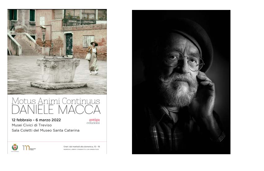 Treviso, Museo Santa Caterina: presentazione del libro e mostra fotografica “Motus animi continuus” di Daniele Macca