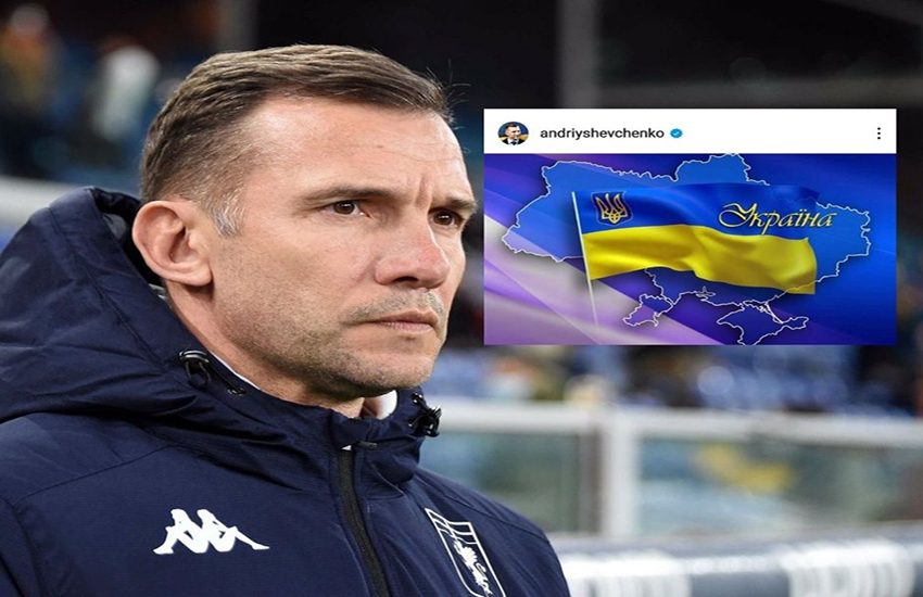 Schevchenko scende in campo: “L’Ucraina è la mia patria, vinceremo”