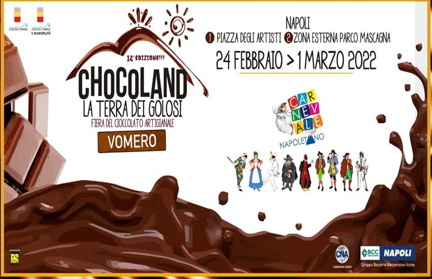 Torna al Vomero “Chocoland- La terra dei golosi”, appuntamento da non perdere per i più ghiotti