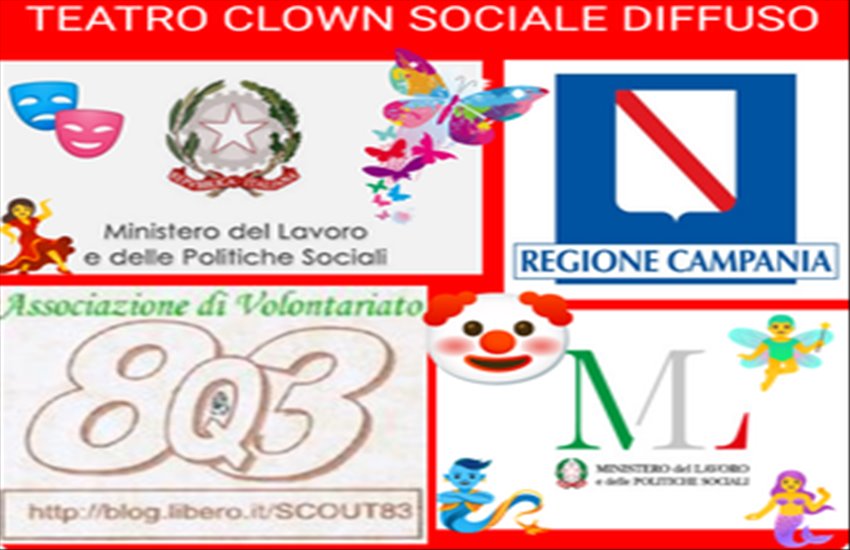 Arriva nelle scuole dell’agronolano il progetto “Teatro clown sociale diffuso”: arti teatrali e circensi per diffondere la giustizia ed il benessere sociale