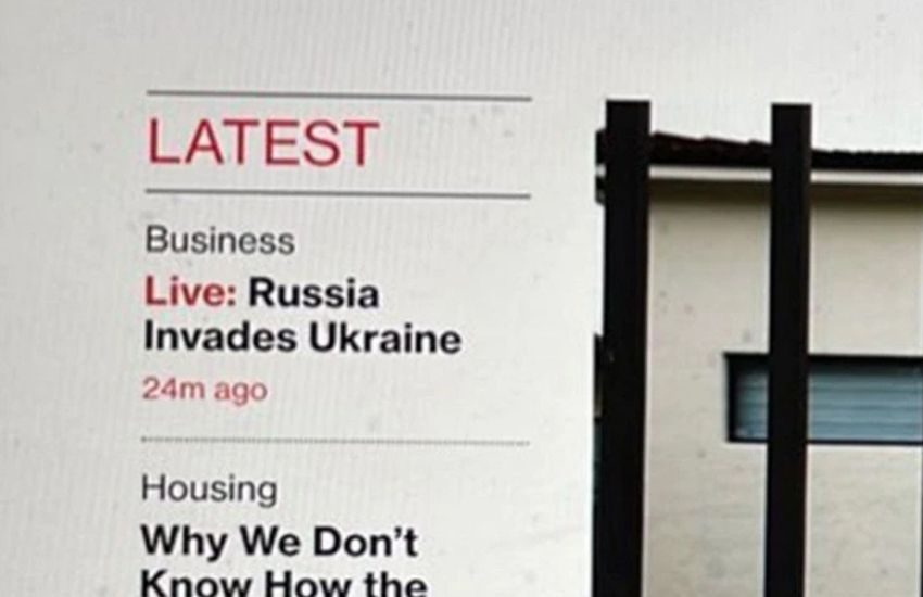 La Russia invade l’Ucraina, anzi no:  clamorosa gaffe di Bloomberg