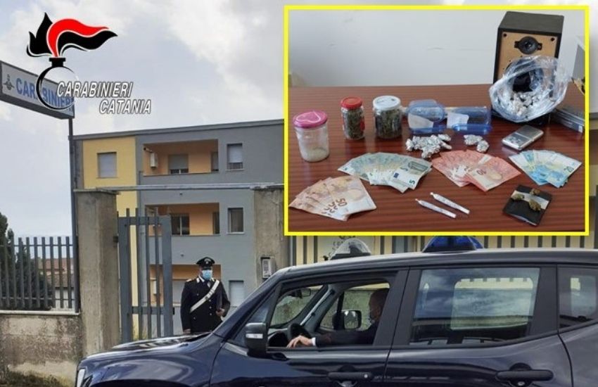 Vizzini, 47enne sorpreso in casa con droga e soldi, arrestato